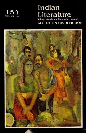 Indian Literature- Sahitya Akademi's Bi-Monthly Journal Accent on Hindi Fiction No.154 March-April,1993 (Vol.XXXVI, No. 2) (An Old and Rare Book) - Retail Maharaj