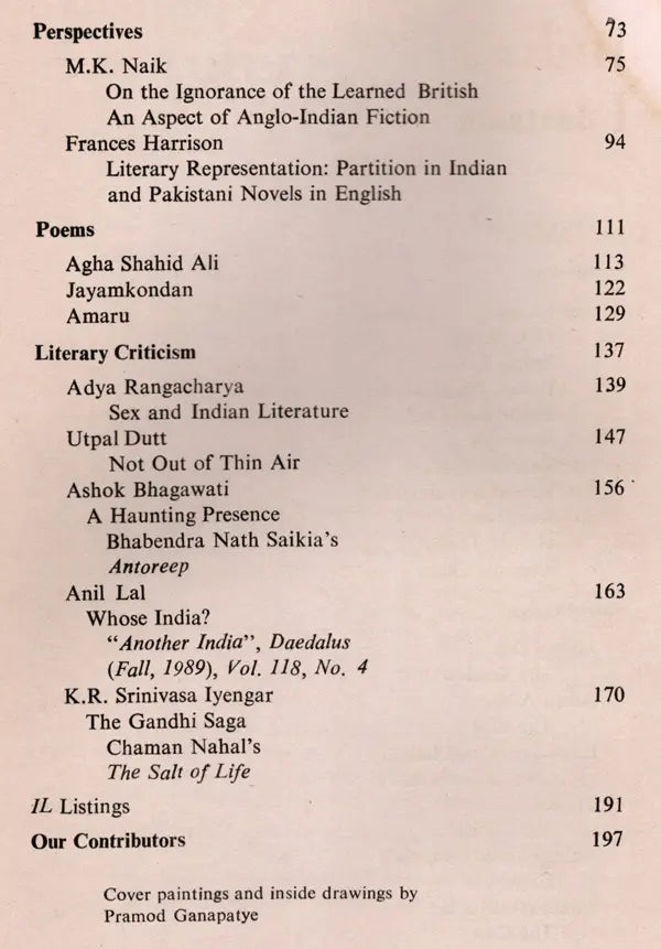 Indian Literature- Sahitya Akademi's Literary Bi-Monthly No.145 Sept-Oct,1991 (Vol.XXXIV, No. 5) (An Old and Rare Book) - Retail Maharaj