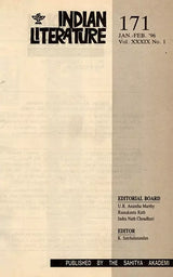 Indian Literature- Sahitya Akademi's Bi-Monthly Journal No.171 Jan-Feb,1996 (Vol.XXXIX, No.1) (An Old and Rare Book) - Retail Maharaj