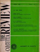 The Calcutta Review – Spring 1984 New Series (Volume I No. 2)