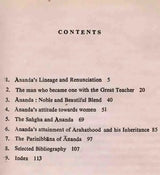 Ananda the Man and Monk (An Old and Rare Book)