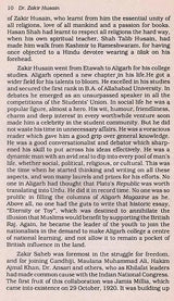 Zakir Husain- Makers of Indian Literature (An Old and Rare Book) - Retail Maharaj