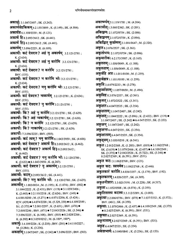 Paninian Grammar Through its Examples- Vol- I (The Book of Examples: 40,000 Entries for a Text) - Retail Maharaj