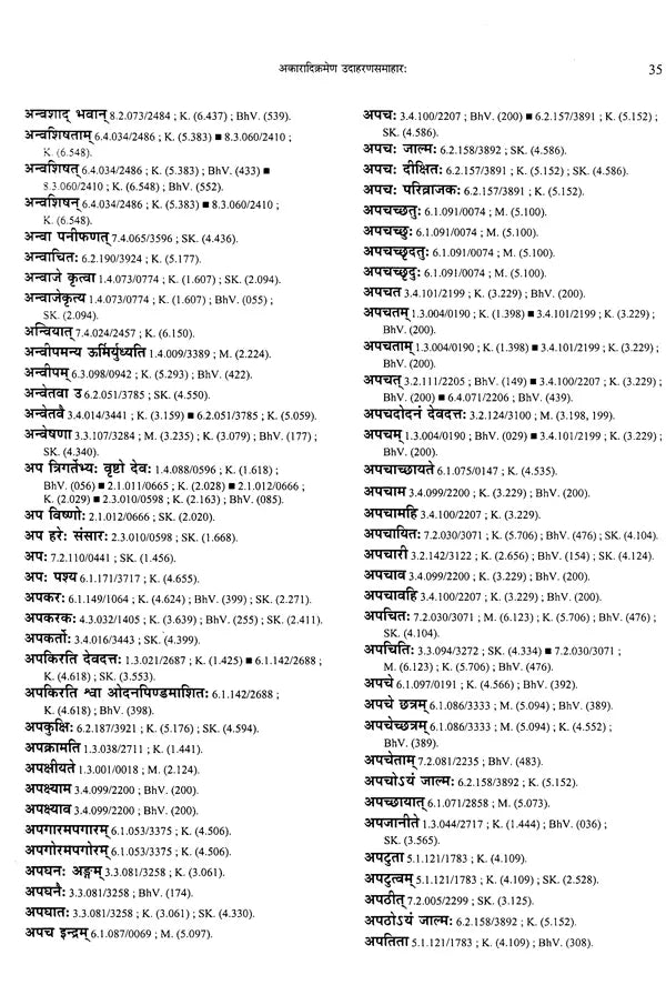 Paninian Grammar Through its Examples- Vol- I (The Book of Examples: 40,000 Entries for a Text) - Retail Maharaj