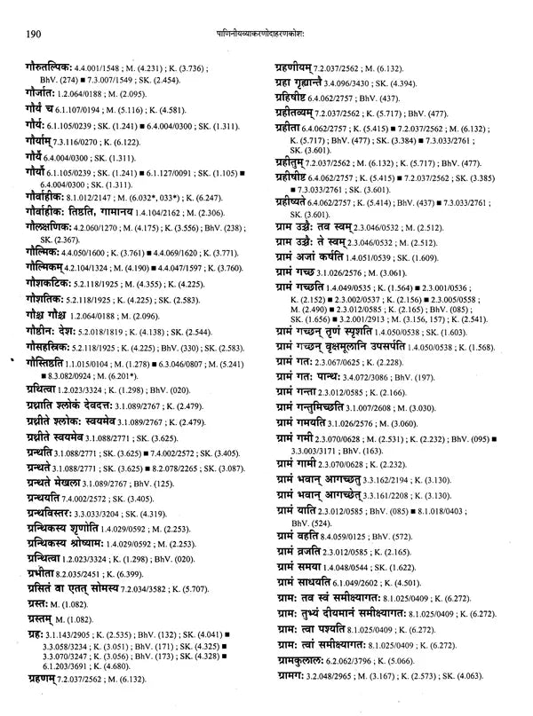 Paninian Grammar Through its Examples- Vol- I (The Book of Examples: 40,000 Entries for a Text) - Retail Maharaj