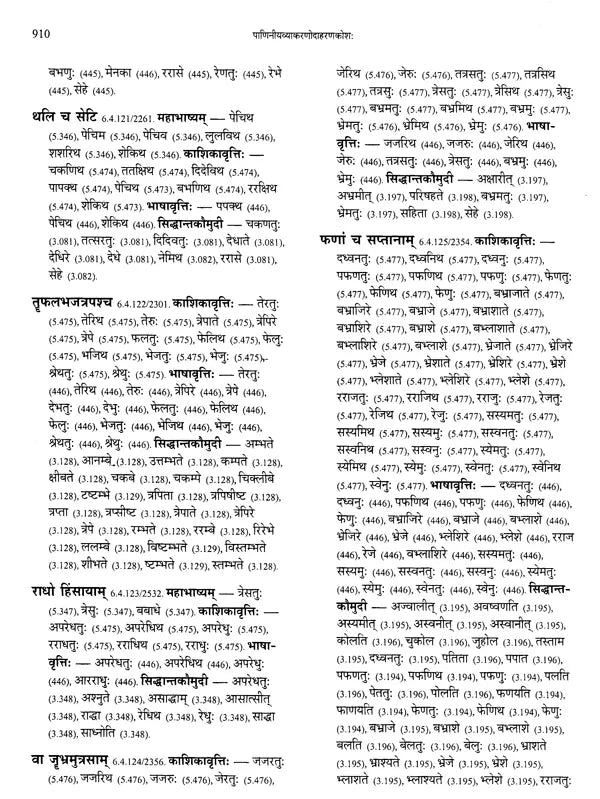Paninian Grammar Through its Examples- Vol- I (The Book of Examples: 40,000 Entries for a Text) - Retail Maharaj