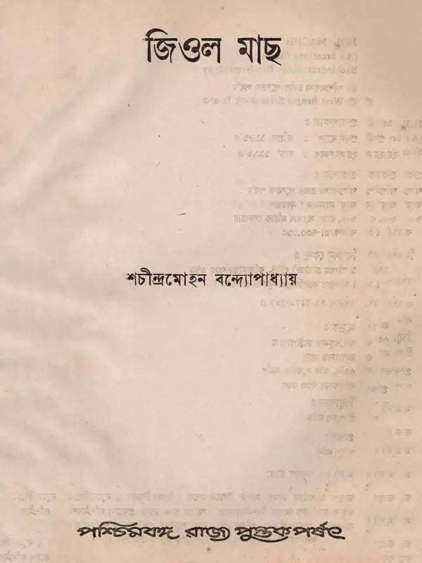 জিওল মাছ (Jiol Machh)