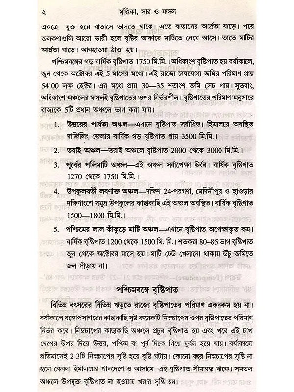 মৃত্তিকা, সার ও ফসল (Mrittika, Sar o Fasal)
