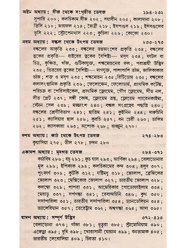 ভেষজবিদ্যা: Medicinal Plants (Bengali)