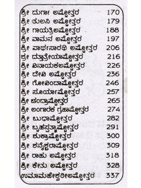 36 ಅಷ್ಟೋತ್ತರಗಳು: 36 Ashtottaragalu in Kannada (Vishnu) - Retail Maharaj