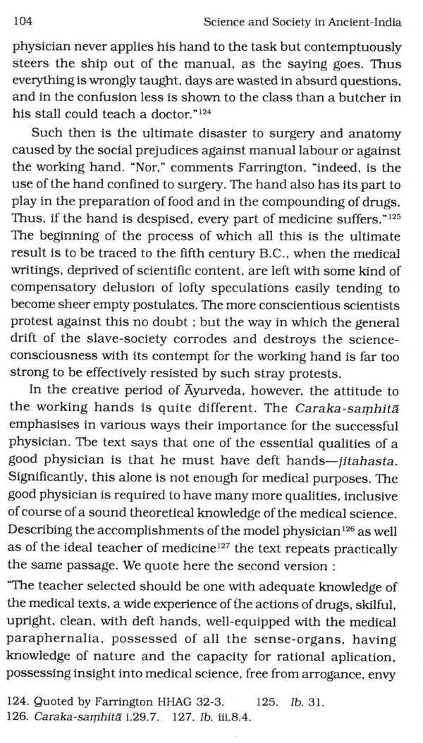Science and Society in Ancient India - Retail Maharaj