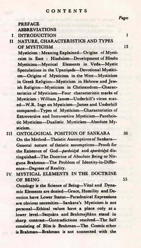 A Philosophical Study of the Mysticism of Sankara (An Old and Rare Book) - Retail Maharaj