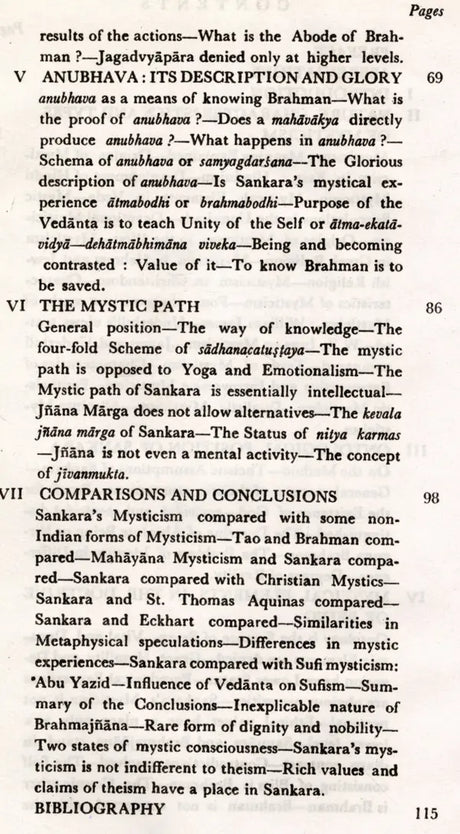 A Philosophical Study of the Mysticism of Sankara (An Old and Rare Book) - Retail Maharaj