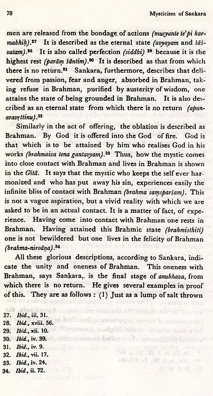 A Philosophical Study of the Mysticism of Sankara (An Old and Rare Book) - Retail Maharaj