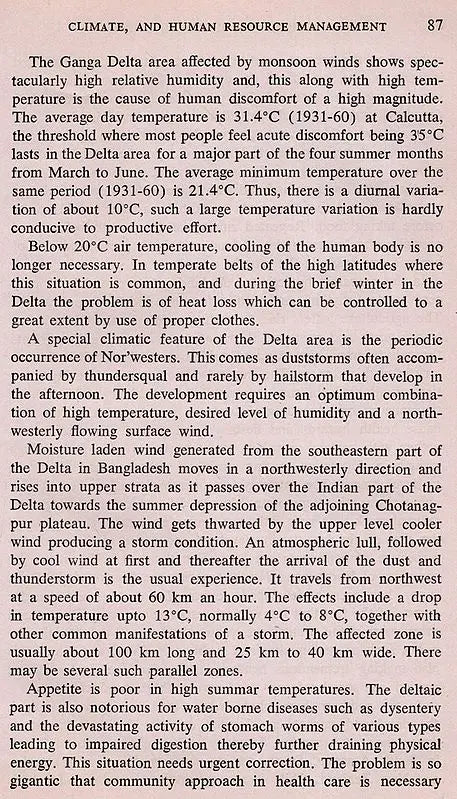 Ecological and Resource Study of the Ganga Delta (In India) An Old and Rare Book
