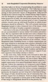 India-Bangladesh Cooperation Broadening Measures (An Old and Rare Book)