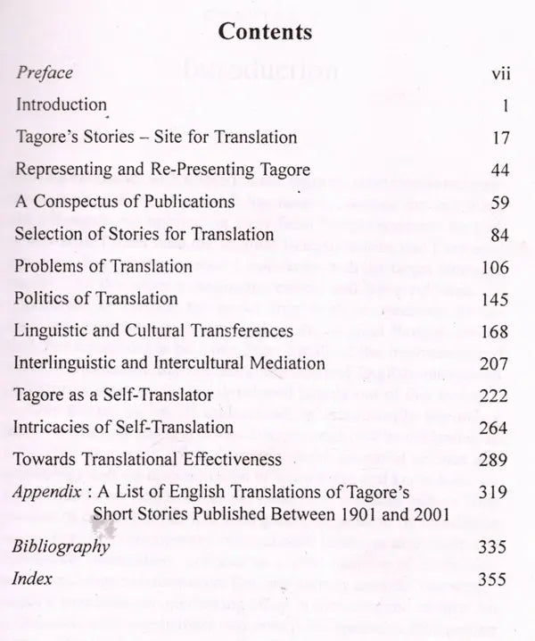 Exploration in Tagore Translation