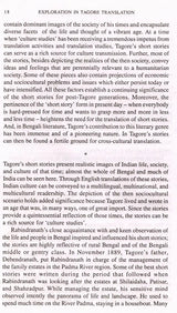 Exploration in Tagore Translation