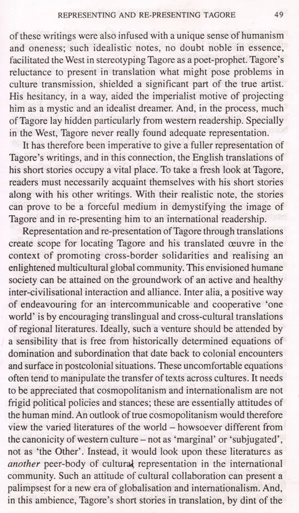 Exploration in Tagore Translation