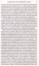 Exploration in Tagore Translation