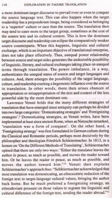 Exploration in Tagore Translation