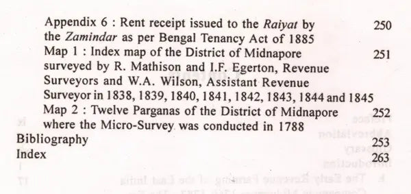 Midnapore District Company, Raiyats and Zamindars 1760-1885 - Retail Maharaj