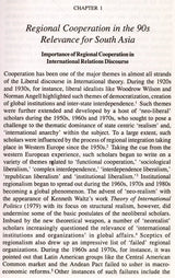 Cooperation in South Asia- The Indian Perspective