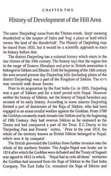 Darjeeling- The Queen of the Hills- Geo-Environmental Perception