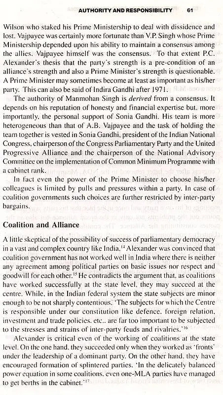 Parliamentary Democracy in India- Government and Opposition