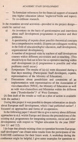 Academic Staff Development in Higher Education (An Old and Rare Book)