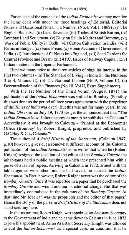 History of English Press in Bengal 1858-1880- With List of Papers Published in India (Including Burma and Ceylon)