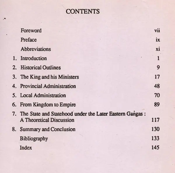 The State and the Statecraft in Medieval Orissa under the Later Eastern Gangas (A.D. 1038-1434) An Old and Rare Book - Retail Maharaj