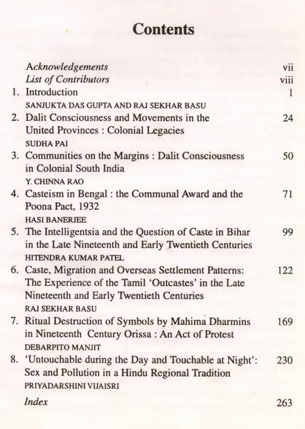 Narratives of the Excluded- Caste Issues in Colonial India