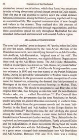 Narratives of the Excluded- Caste Issues in Colonial India
