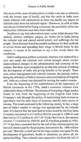 Trauma in Public Health Tuberculosis in Twentieth-Century India