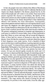 Trauma in Public Health Tuberculosis in Twentieth-Century India
