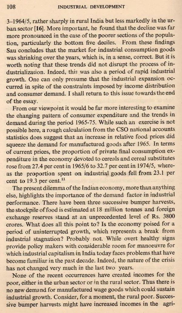 Change and Choice in Indian Industry (An Old and Rare Book)