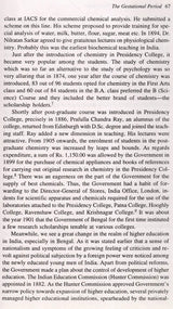 Chemical Science in Colonial India- The Science in Social History