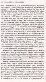 Chemical Science in Colonial India- The Science in Social History