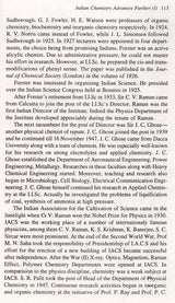 Chemical Science in Colonial India- The Science in Social History