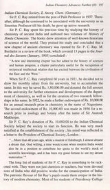 Chemical Science in Colonial India- The Science in Social History
