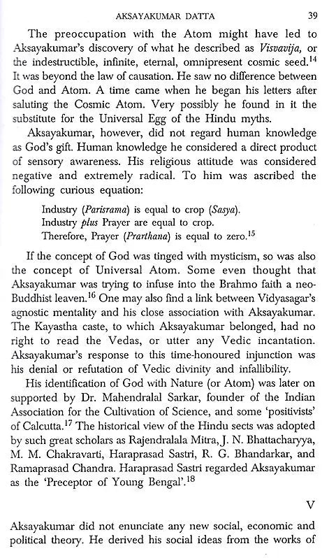 The Bengali Intellectual Tradition from Rammohun Roy to Dhirendranath Sen (An Old and Rare Book)