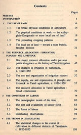 The Agrarian Economy of Tamilnadu 1820-1855