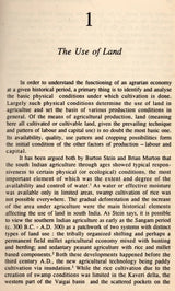The Agrarian Economy of Tamilnadu 1820-1855