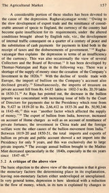 The Agrarian Economy of Tamilnadu 1820-1855