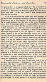 The Agrarian Economy of Tamilnadu 1820-1855