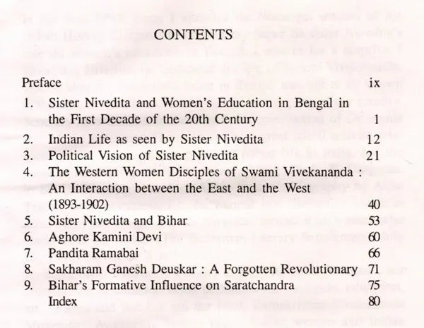 Glimpses of the Past- Essays on Sister Nivedita and Her Contemporaries