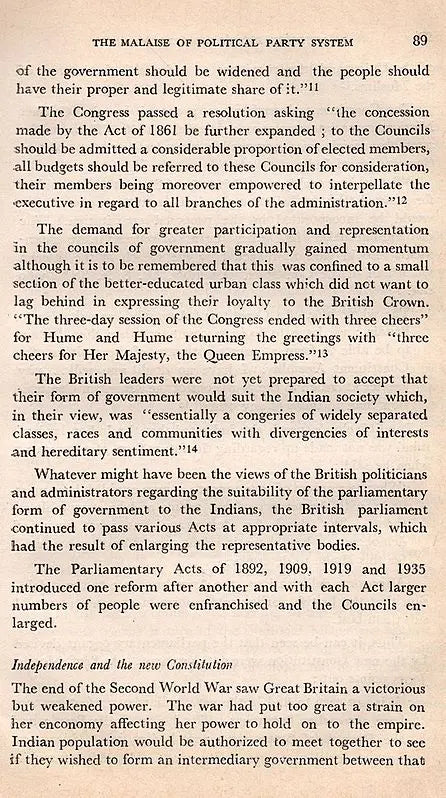 Whither India's Democracy? (An Old and Rare Book)