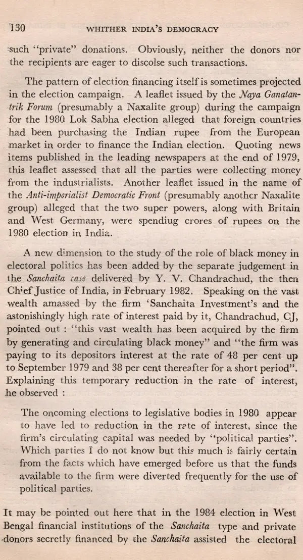 Whither India's Democracy? (An Old and Rare Book)