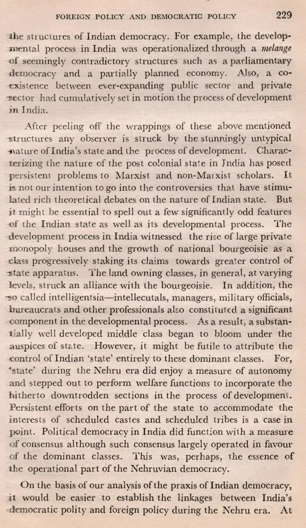 Whither India's Democracy? (An Old and Rare Book)
